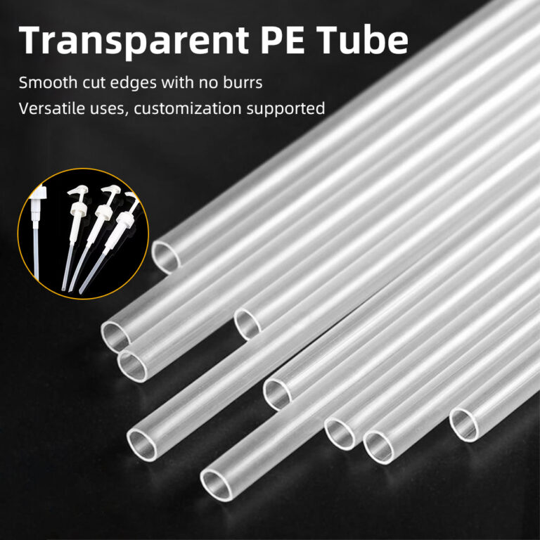 PE plastic tube, matching tube for sprayers, soft and hard plastic suction tubes for pump heads