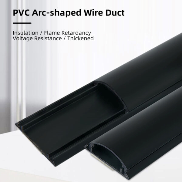 impact-resistant floor cable duct for office